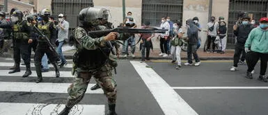 Marcha Nacional: Policías dispararon sus armas por ordenes directas de sus jefes Marcha Nacional: Policías dispararon sus armas por ordenes directas de sus jefes