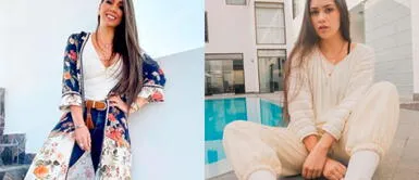 El outfit total white que lució Gianella Marquina junto a Melissa Klug El outfit total white que lució Gianella Marquina junto a Melissa Klug