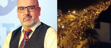 Beto Ortiz: Hacen platón en su casa por comentarios ante asesinato de jóvenes en marcha Beto Ortiz: Hacen platón en su casa por comentarios ante asesinato de jóvenes en marcha