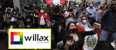 Willax se disculpa por difundir fotos falsas contra manifestantes Willax se disculpa por difundir fotos falsas contra manifestantes