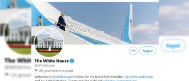 Twitter traspasa cuenta presidencial de Donald Trump a Joe Biden Twitter traspasa cuenta presidencial de Donald Trump a Joe Biden