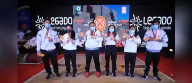 Perú consiguió 14 medallas en la Copa Mundial de Pesas Sub-17 Online Perú consiguió 14 medallas en la Copa Mundial de Pesas Sub-17 Online