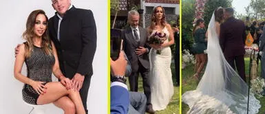Olinda Castañeda se casó en una romántica boda con Christian Marcial Olinda Castañeda se casó en una romántica boda con Christian Marcial