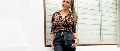 El outfit de verano que lleva las tendencias del 2020 lo luce Melissa Klug El outfit de verano que lleva las tendencias del 2020 lo luce Melissa Klug