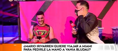 Mario Irivarren sobre Vania: "Me siento afortunado de iniciar algo juntos" Mario Irivarren sobre Vania: "Me siento afortunado de iniciar algo juntos"