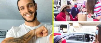 Mario Irivarren sorprende al regalar pijamas navideñas a dos ambulantes mayores Mario Irivarren sorprende al regalar pijamas navideñas a dos ambulantes mayores