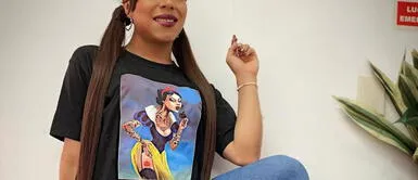 La versatilidad del tie dye es puesto en evidencia por Dayanita y este look La versatilidad del tie dye es puesto en evidencia por Dayanita y este look