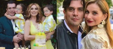 Jorge Salinas y Elizabeth celebraron el cumpleaños de sus hijos con tierna decoración Jorge Salinas y Elizabeth celebraron el cumpleaños de sus hijos con tierna decoración
