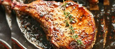 Chuleta de cerdo glaseada: una excelente alternativa para la cena navideña Chuleta de cerdo glaseada: una excelente alternativa para la cena navideña