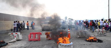 Se reporta un muerto durante protestas en la Panamericana Norte Se reporta un muerto durante protestas en la Panamericana Norte