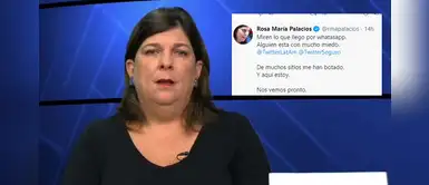 Rosa María Palacios ante amenazas: "De muchos sitios me han botado y aquí estoy" Rosa María Palacios ante amenazas: "De muchos sitios me han botado y aquí estoy"