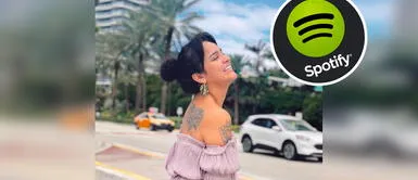 Daniela Darcourt agradece ser una de las cantantes más escuchadas Daniela Darcourt agradece ser una de las cantantes más escuchadas