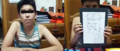 Niño de 12 años vende sus dibujos en redes sociales para pagar la cirugía de su mamá Niño de 12 años vende sus dibujos en redes sociales para pagar la cirugía de su mamá