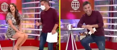 Renzo Schuller asombra al reemplazar a Rebeca Escribens en América Espectáculos Renzo Schuller asombra al reemplazar a Rebeca Escribens en América Espectáculos