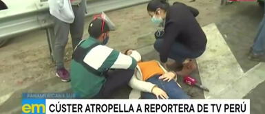 Cúster que atropelló a reportera tiene S/4 mil soles en multas y tres órdenes de captura Cúster que atropelló a reportera tiene S/4 mil soles en multas y tres órdenes de captura