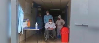 Maestro de 70 años con coronavirus es el primer paciente en salir de UCI en 2021 Maestro de 70 años con coronavirus es el primer paciente en salir de UCI en 2021