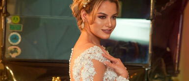 Flor Polo estrena vestido con corsé semitransparente para su último look del 2020 Flor Polo estrena vestido con corsé semitransparente para su último look del 2020