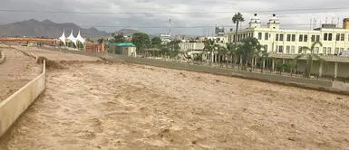 Alertan peligro en Naña, Huachipa, Morón y Chaclacayo por posible desborde del río Rímac Alertan peligro en Naña, Huachipa, Morón y Chaclacayo por posible desborde del río Rímac