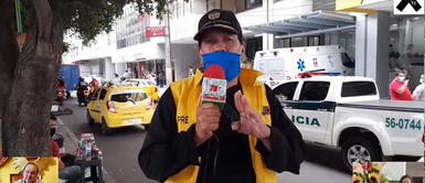 Colombia: Reportero se entera de la muerte de su esposa cuando informaba en vivo Colombia: Reportero se entera de la muerte de su esposa cuando informaba en vivo