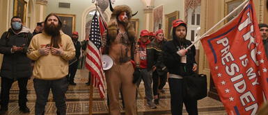 Seguidores de Trump causan disturbios durante certificación de Biden como presidente de EE. UU. Seguidores de Trump causan disturbios durante certificación de Biden como presidente de EE. UU.