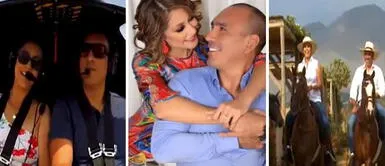 Karla Tarazona disfruta del verano en helicóptero y yate en casa de campo Karla Tarazona disfruta del verano en helicóptero y yate en casa de campo