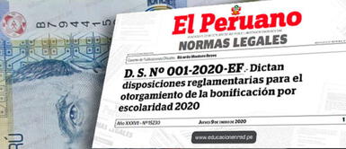 Bono Escolaridad 2021: ¿Quiénes son beneficiarios del subsidio de S/ 400 en enero? Bono Escolaridad 2021: ¿Quiénes son beneficiarios del subsidio de S/ 400 en enero?