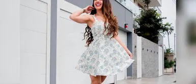 De satén y escote imposible, el vestido de sirena que eleva el estilo de Dorita Orbegoso De satén y escote imposible, el vestido de sirena que eleva el estilo de Dorita Orbegoso