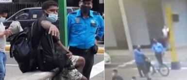 Miraflores: Ciudadano extranjero con COVID-19 escupe a sereno en la cara Miraflores: Ciudadano extranjero con COVID-19 escupe a sereno en la cara