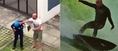 Miraflores: Trabajador de empresa eléctrica es golpeado por profesor de tabla para niños Miraflores: Trabajador de empresa eléctrica es golpeado por profesor de tabla para niños