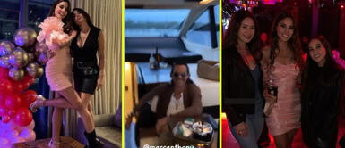Luciana Fuster celebra su cumpleaños con Marc Anthony en lujoso yate | VIDEO Luciana Fuster celebra su cumpleaños con Marc Anthony en lujoso yate | VIDEO