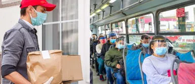 Lima y Callao: transporte público y delivery funcionará con normalidad los domingos Lima y Callao: transporte público y delivery funcionará con normalidad los domingos