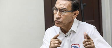 Martín Vizcarra: JEE excluyó su candidatura al Congreso por Somos Perú Martín Vizcarra: JEE excluyó su candidatura al Congreso por Somos Perú