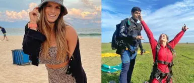 Alejandra Baigorria vence su fobia a las alturas lanzándose en paracaídas: "Lo hice" Alejandra Baigorria vence su fobia a las alturas lanzándose en paracaídas: "Lo hice"