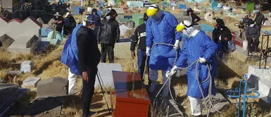 Perú alcanza los 1,060,567 contagios y 38,770 muertes por COVID-19 Perú alcanza los 1,060,567 contagios y 38,770 muertes por COVID-19