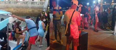 Marina interviene yate privado donde se realizaba “fiesta covid” con orquesta Marina interviene yate privado donde se realizaba “fiesta covid” con orquesta