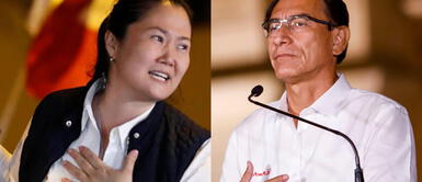 Keiko Fujimori critica a Martín Vizcarra por sus acciones en campaña Keiko Fujimori critica a Martín Vizcarra por sus acciones en campaña