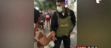 Tumbes: Policía le arrancha celular a niño porque le tenían una deuda pendiente Tumbes: Policía le arrancha celular a niño porque le tenían una deuda pendiente