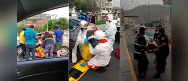 Trabajadora de ATU es embestida por colectivero informal y sin licencia Trabajadora de ATU es embestida por colectivero informal y sin licencia