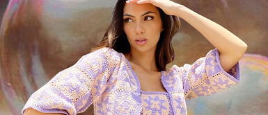 Natalie Vértiz le dice sí al estampado escocés en cómodo outfit para verano Natalie Vértiz le dice sí al estampado escocés en cómodo outfit para verano