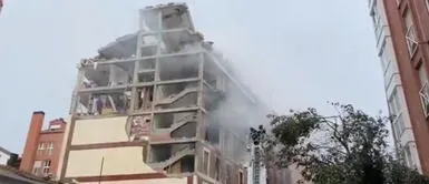España: residencia de ancianos sufre explosión en el centro de Madrid España: residencia de ancianos sufre explosión en el centro de Madrid