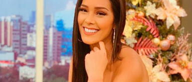 Karen Schwarz emocionada presentó a su papá por primera vez Karen Schwarz emocionada presentó a su papá por primera vez