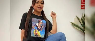 Dayanita estrena vestido de estampado psicodélico con guiño a la moda de los 70 Dayanita estrena vestido de estampado psicodélico con guiño a la moda de los 70