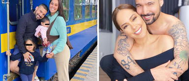 Karen Schwarz protagoniza emotivo reencuentro con Ezio Oliva Karen Schwarz protagoniza emotivo reencuentro con Ezio Oliva