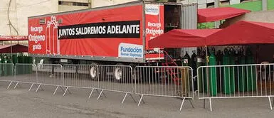 Planta móvil de oxígeno medicinal recarga balones gratis para pacientes COVID-19 Planta móvil de oxígeno medicinal recarga balones gratis para pacientes COVID-19