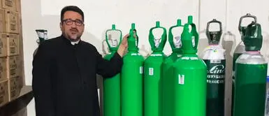 Sacerdote Omar pide ayuda para instalar una nueva planta para abastecer oxígeno medicinal Sacerdote Omar pide ayuda para instalar una nueva planta para abastecer oxígeno medicinal