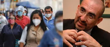 Elmer Huerta: "Es mejor usar dobles mascarillas para protegerse de las nuevas variantes" Elmer Huerta: "Es mejor usar dobles mascarillas para protegerse de las nuevas variantes"