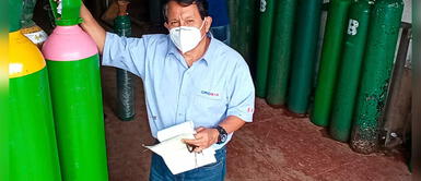 'Ángel del Oxígeno': "Es indignante que el 60% de lo que vendemos se lo lleven los revendedores" 'Ángel del Oxígeno': "Es indignante que el 60% de lo que vendemos se lo lleven los revendedores"