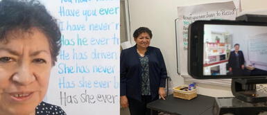 Profesora de inglés jubilada decide dictar clases totalmente gratis por Youtube Profesora de inglés jubilada decide dictar clases totalmente gratis por Youtube