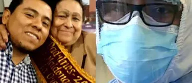 Enfermero vio morir por COVID-19 a su madre en sus brazos y llora al recordarla Enfermero vio morir por COVID-19 a su madre en sus brazos y llora al recordarla