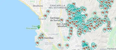 Ubica todas las “ollas comunes” de Lima en este mapa Ubica todas las “ollas comunes” de Lima en este mapa